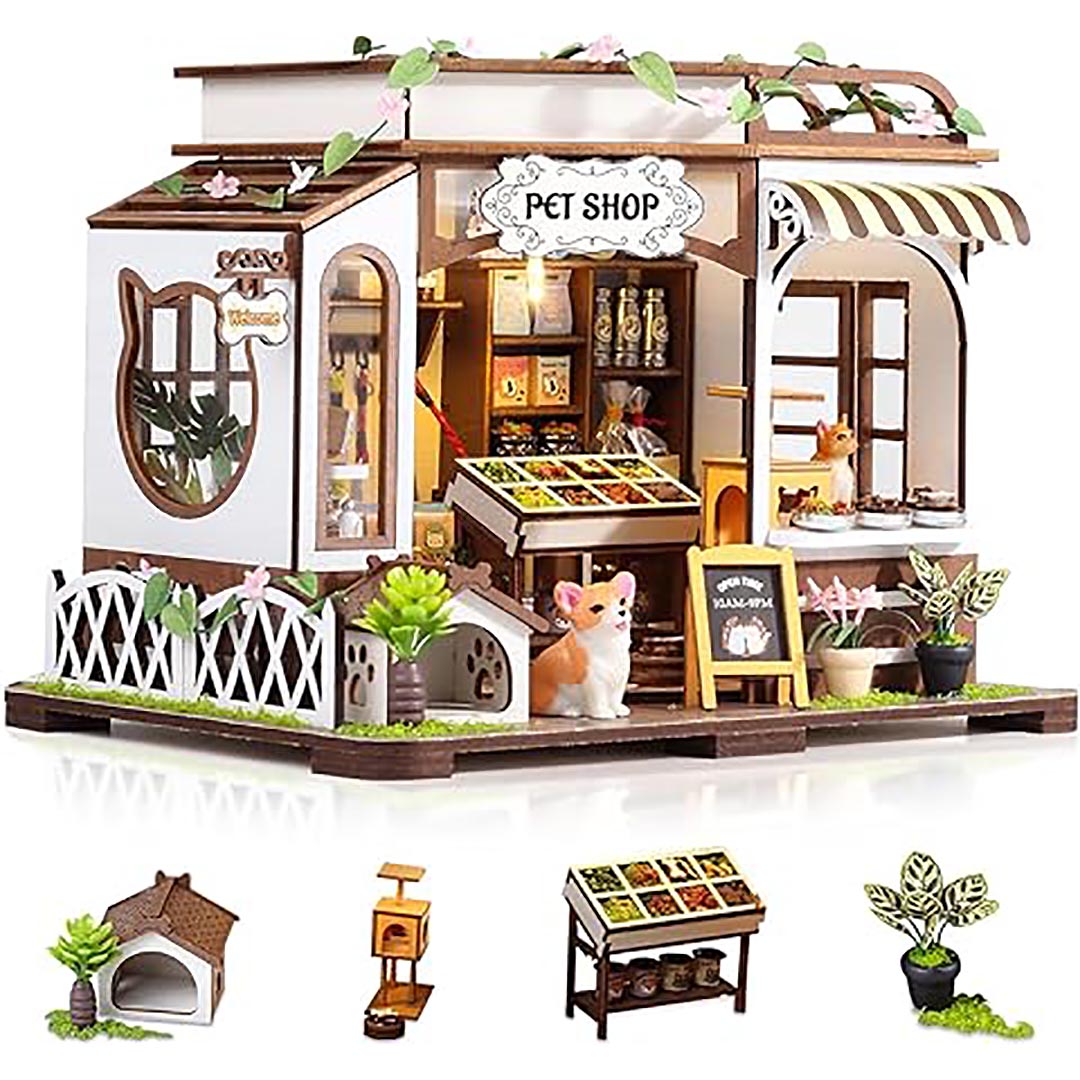 Pet Shop DIY Miniature House Kit