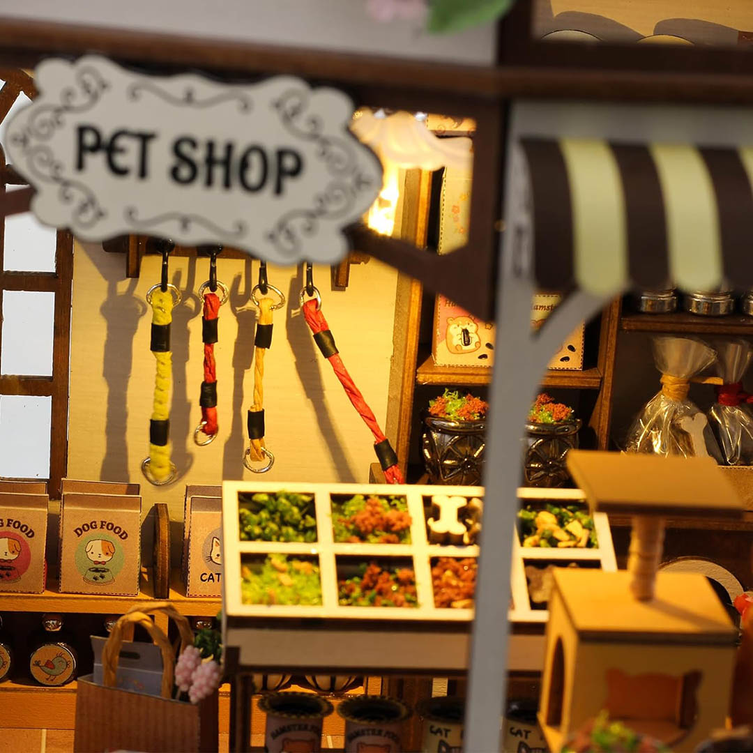 Pet Shop DIY Miniature House Kit