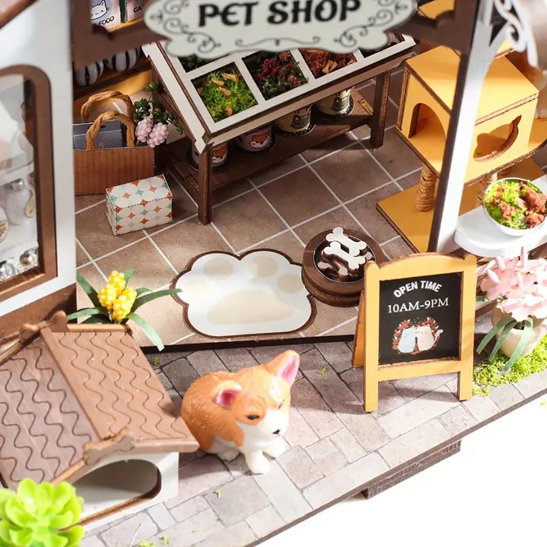 Pet Shop DIY Miniature House Kit