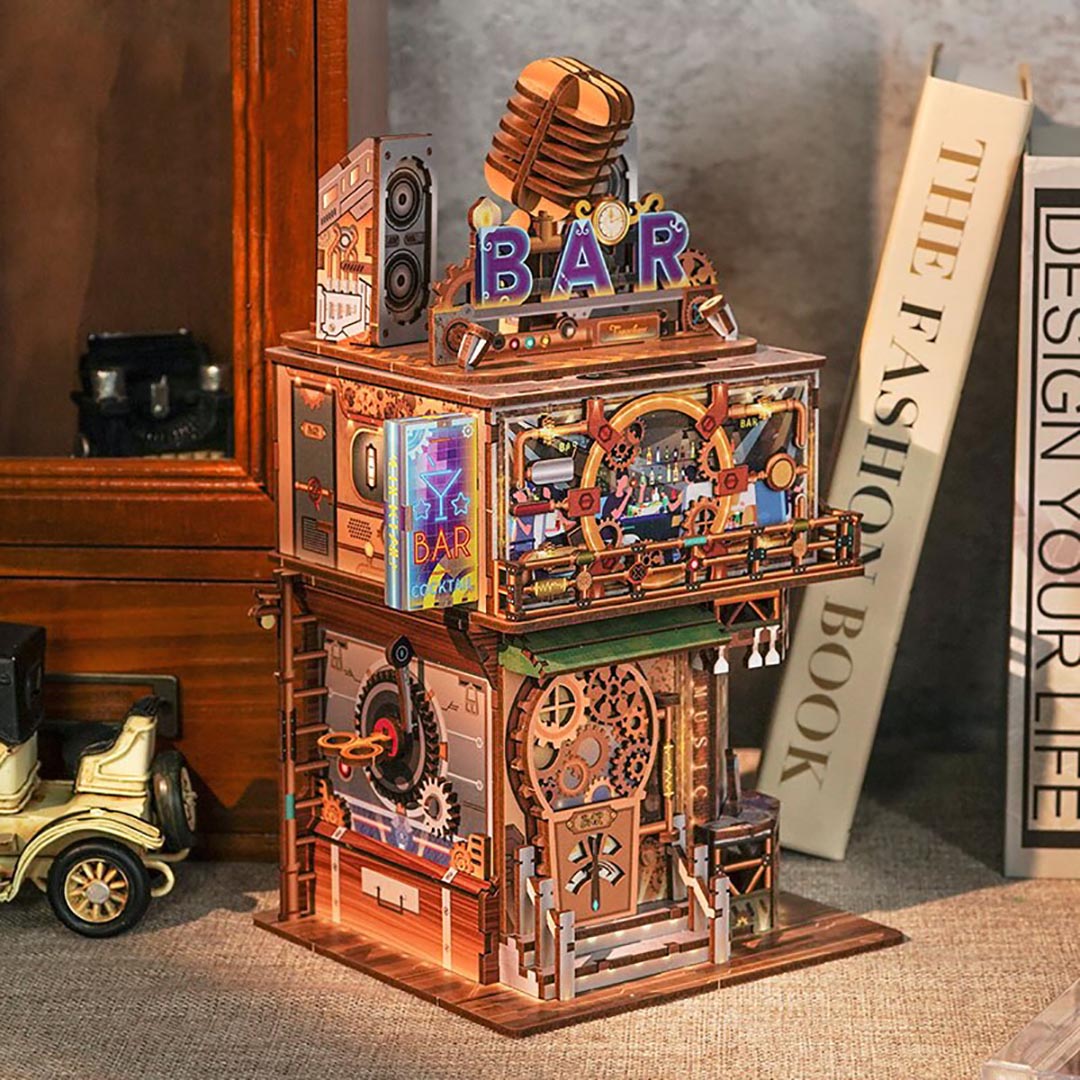 Punk Bar DIY Miniature Storage House