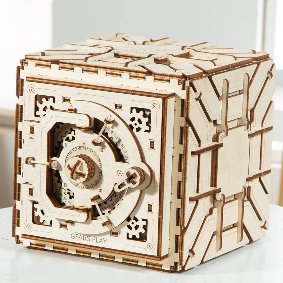 Safe Box Mechanical 3D Wooden Puzzle