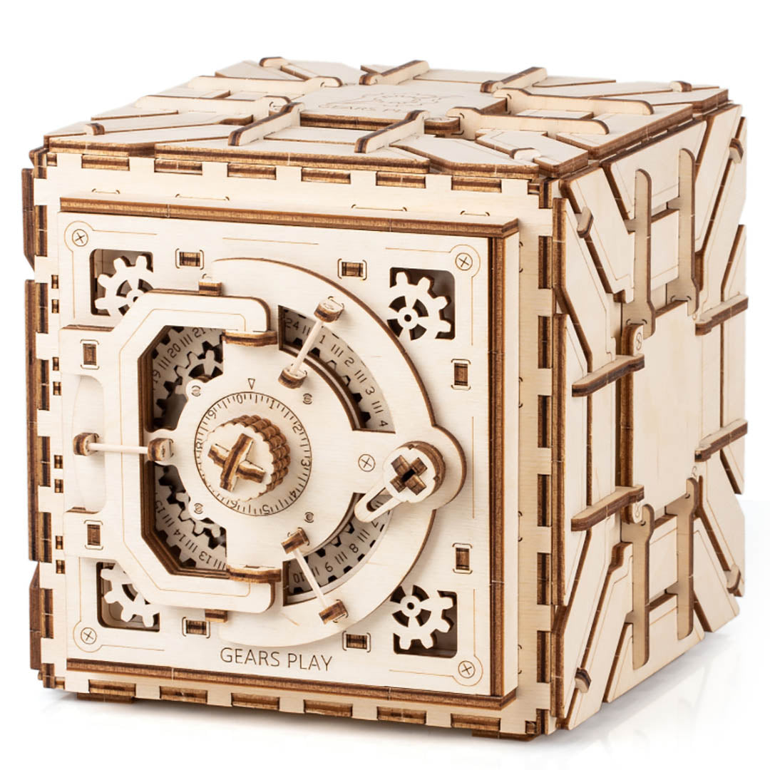 Safe Box Mechanical 3D Wooden Puzzle