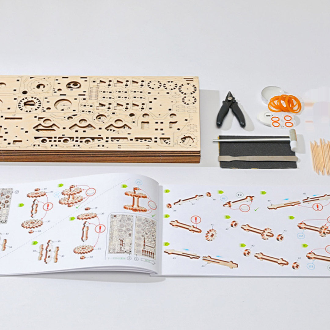 Steam Train 3D Wooden Puzzle