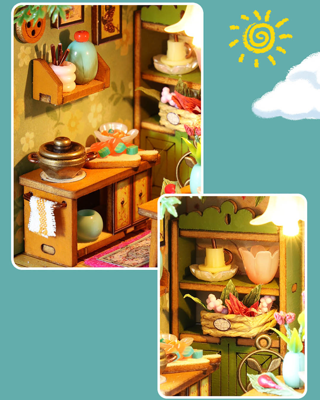 Tiny World Series DIY Miniature House Kit – Fifijoy