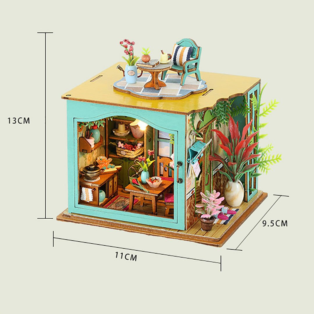 Mini Science House Tiny World Series DIY Miniature House Kit – Fifijoy