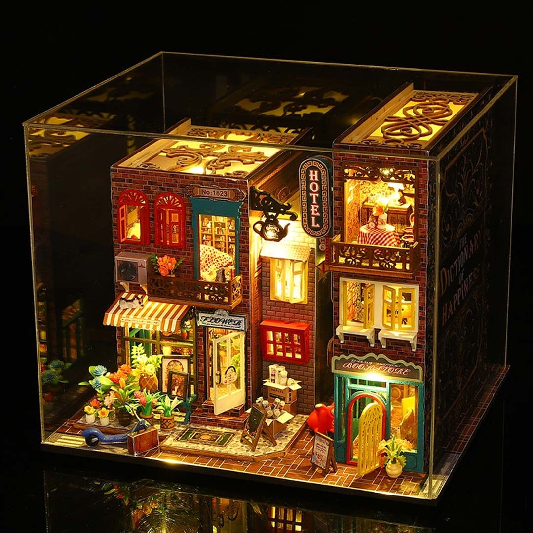Scarbrough Hotel DIY Wooden Miniature House Kit