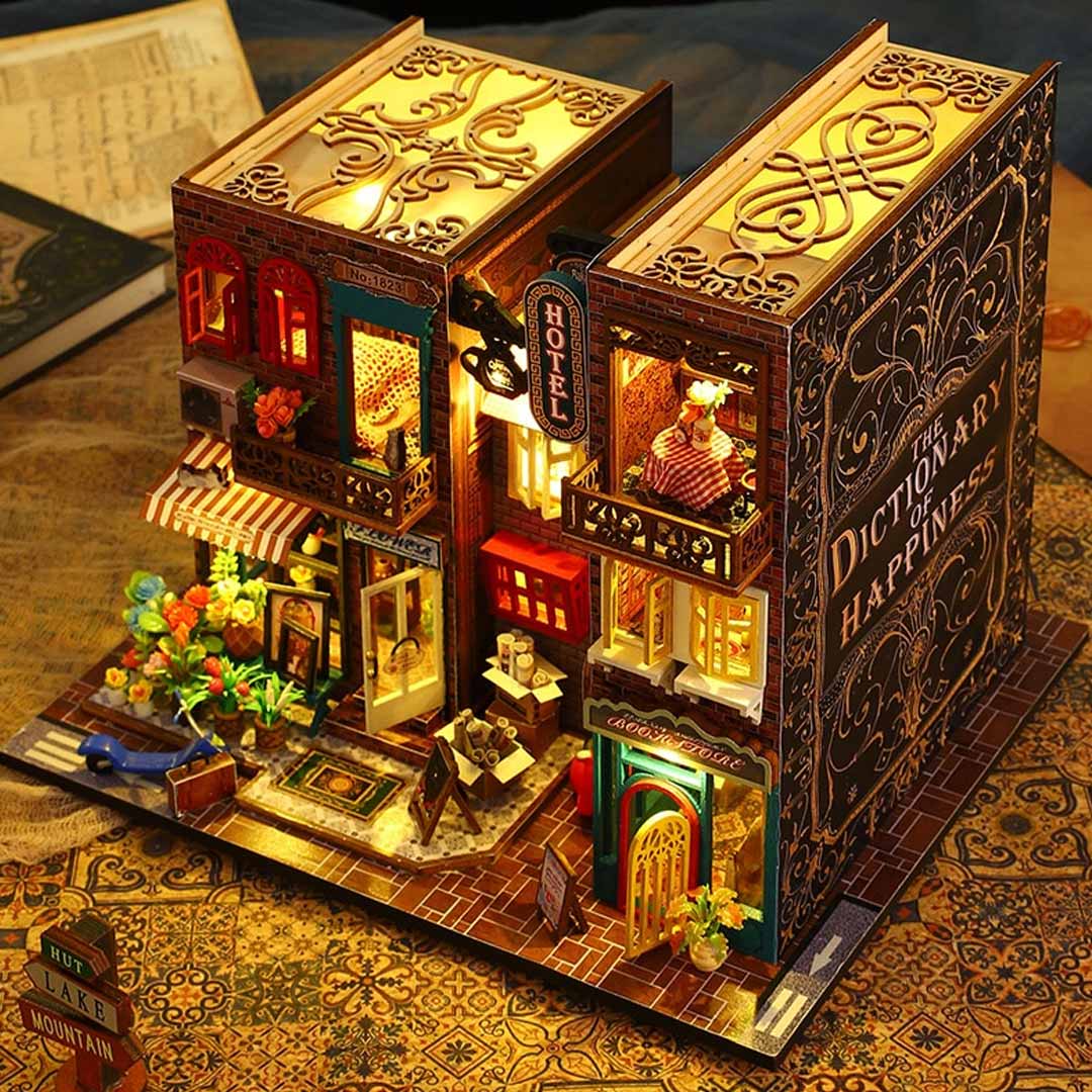 Scarbrough Hotel DIY Wooden Miniature House Kit