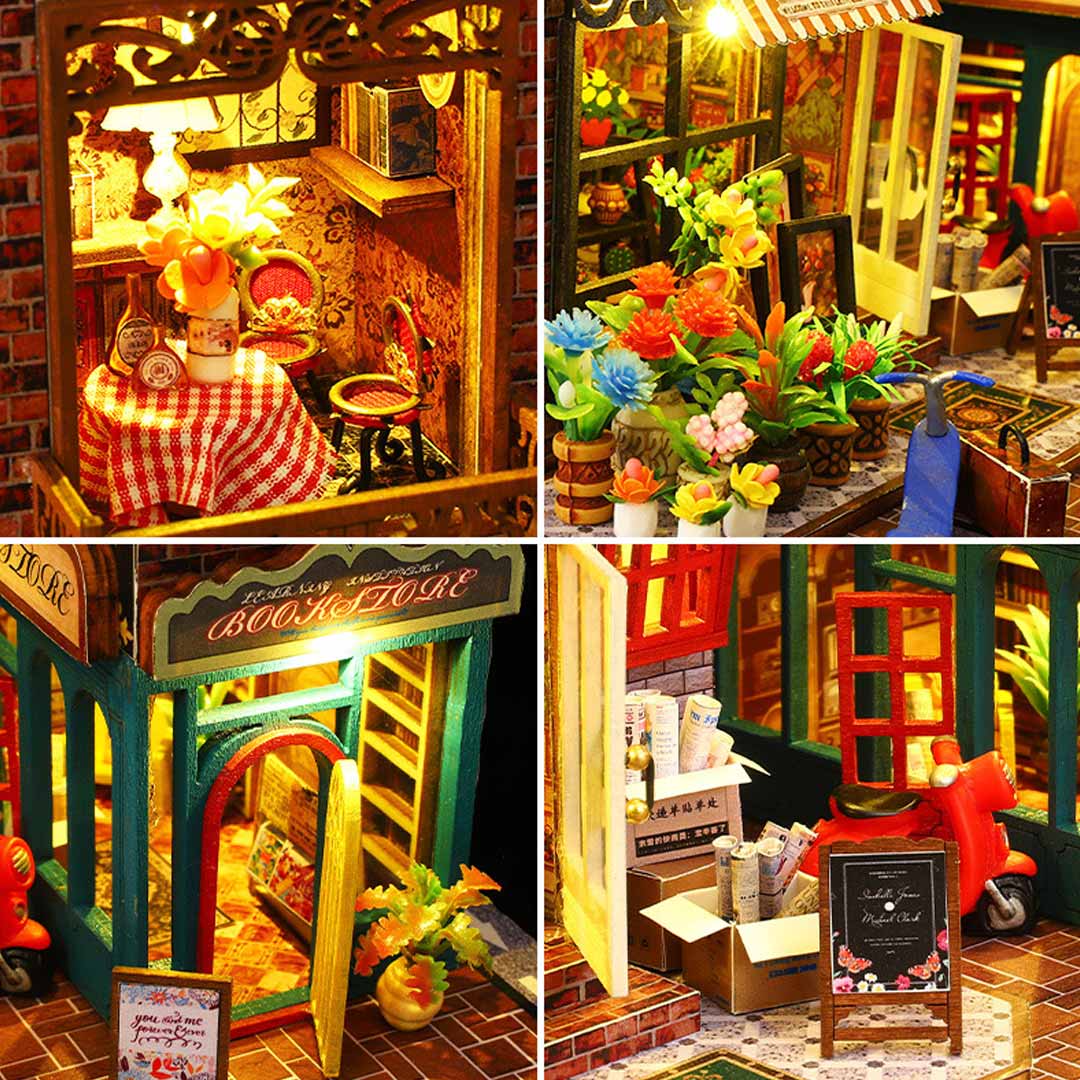 Scarbrough Hotel DIY Wooden Miniature House Kit