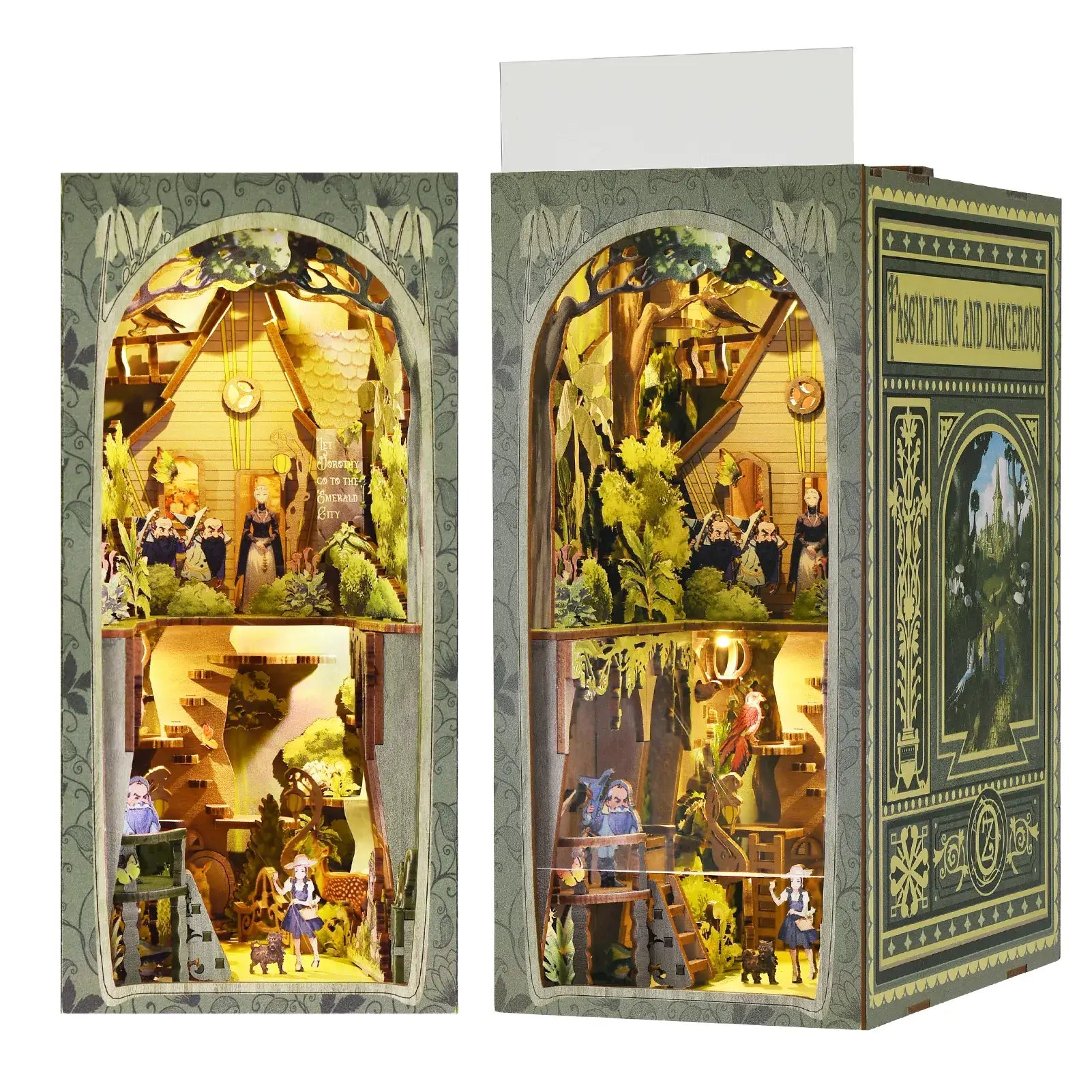 The Wizard of Oz DIY Book Nook Shelf Insert – Fifijoy