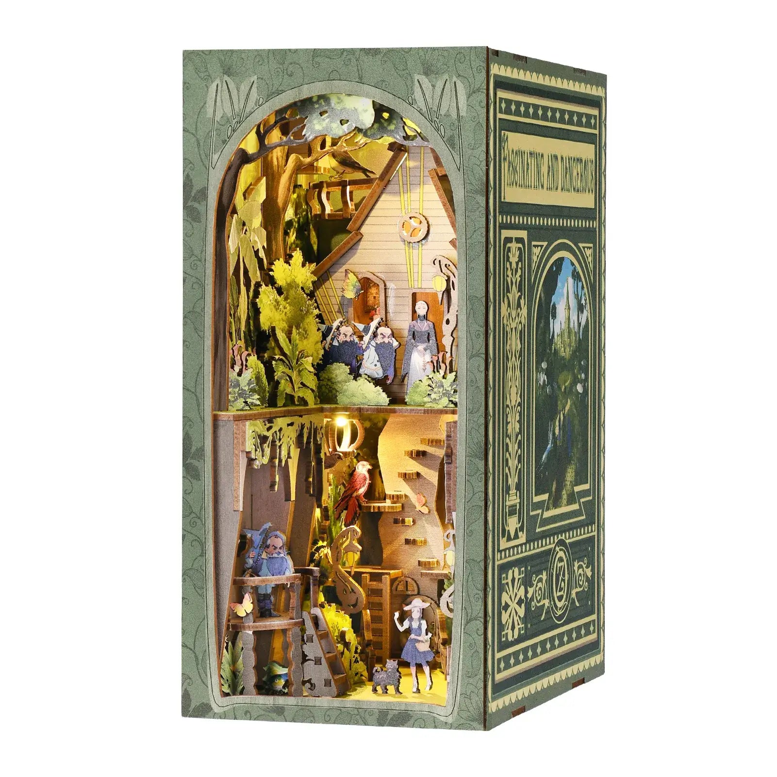The Wizard of Oz DIY Book Nook Shelf Insert – Fifijoy