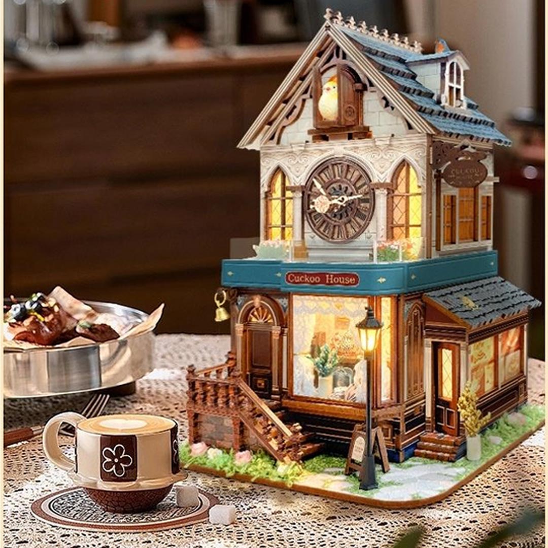 Cuckoo House DIY Miniature Dollhouse Kit