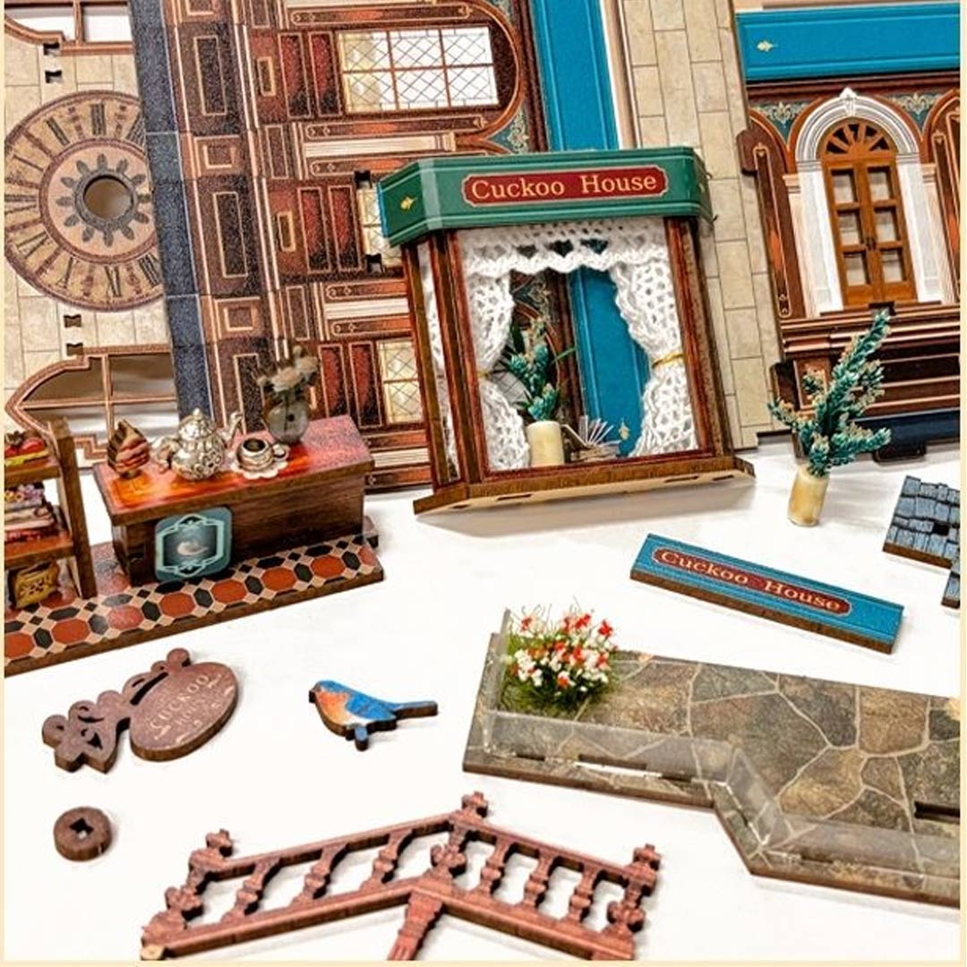 Cuckoo House DIY Miniature Dollhouse Kit