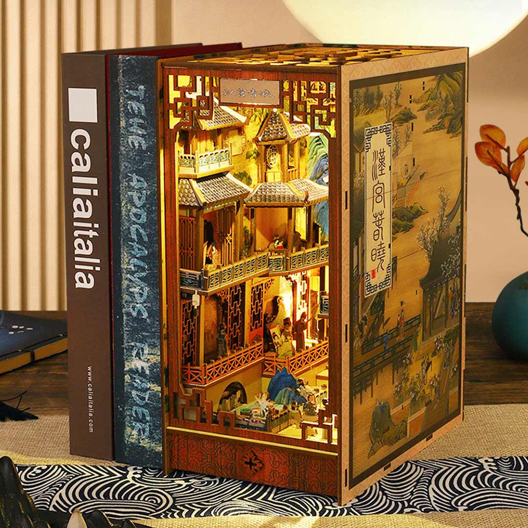 Han Palace DIY Wooden Book Nook Kit