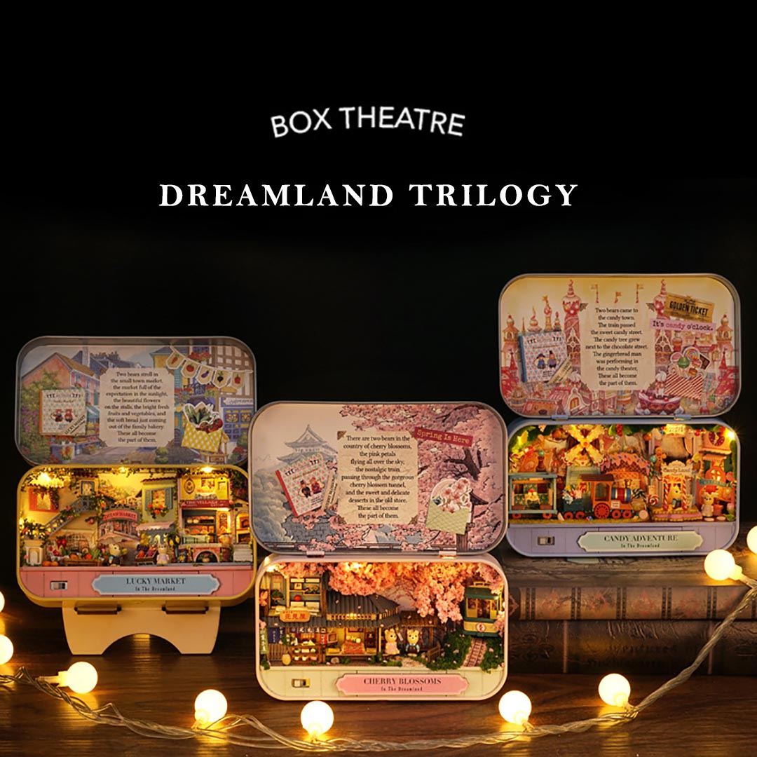 Box Theatre DIY Miniature Kit - Dreamland Trilogy