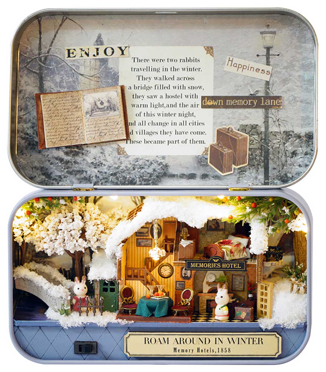 Box Theatre DIY Miniature Kit - Old Times Trilogy