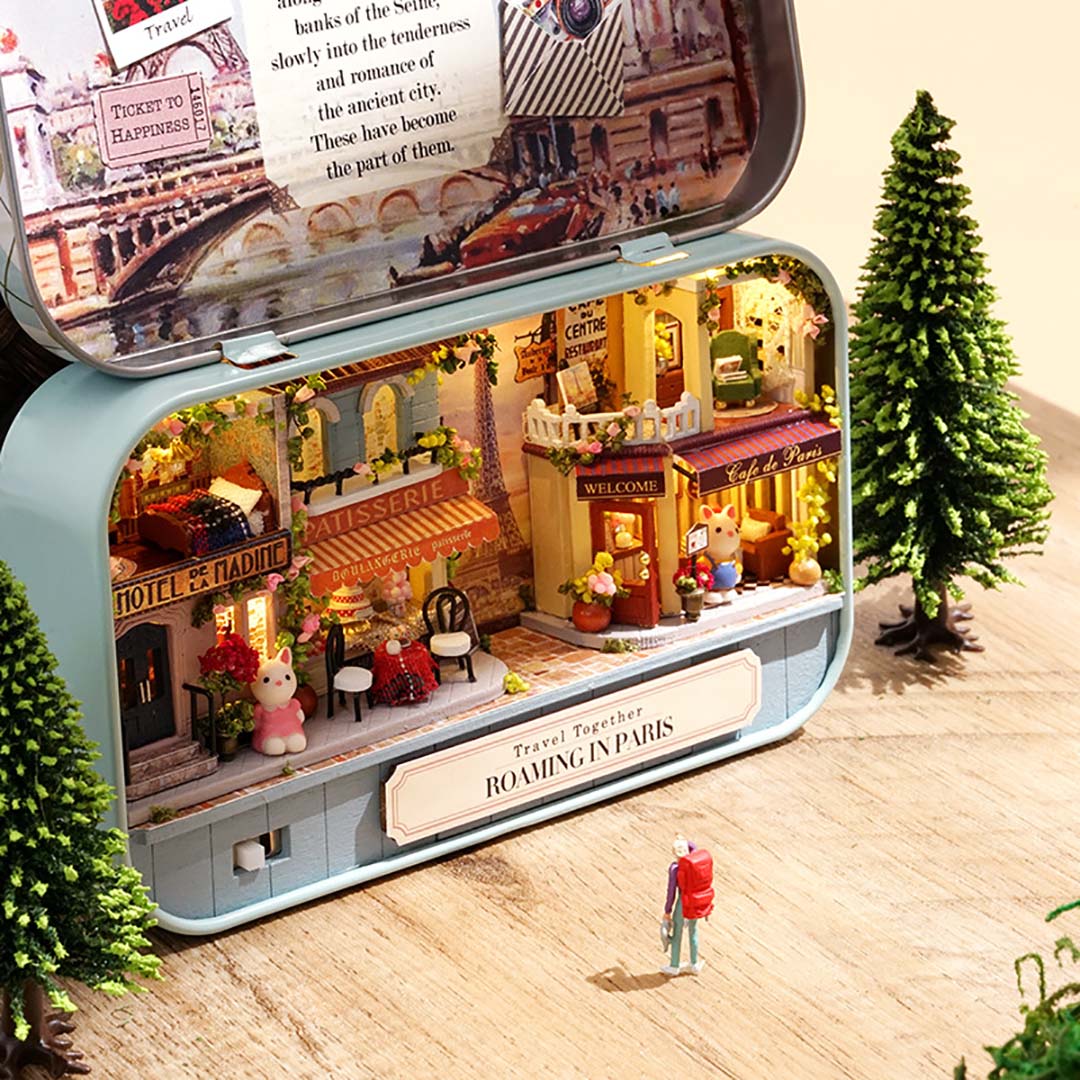 Box Theatre DIY Miniature Kit - Travel Trilogy
