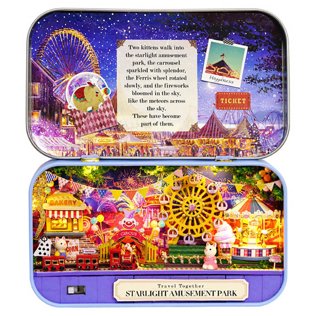 Box Theatre DIY Miniature Kit - Travel Trilogy