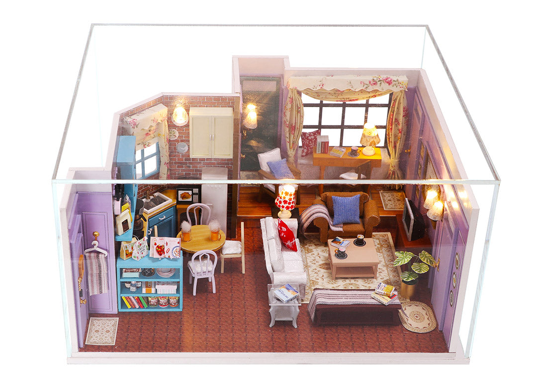 Monica's Apartment DIY Miniature House