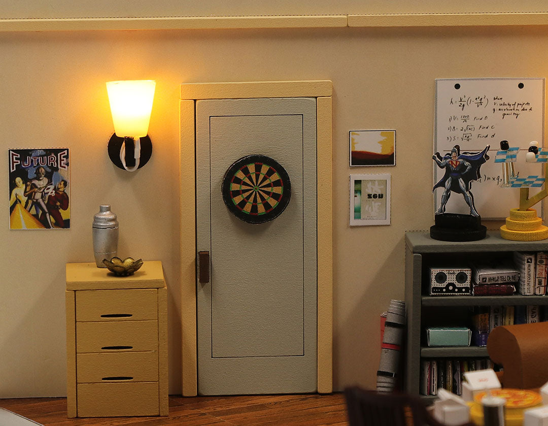 Sheldon's Apartment DIY Miniature House