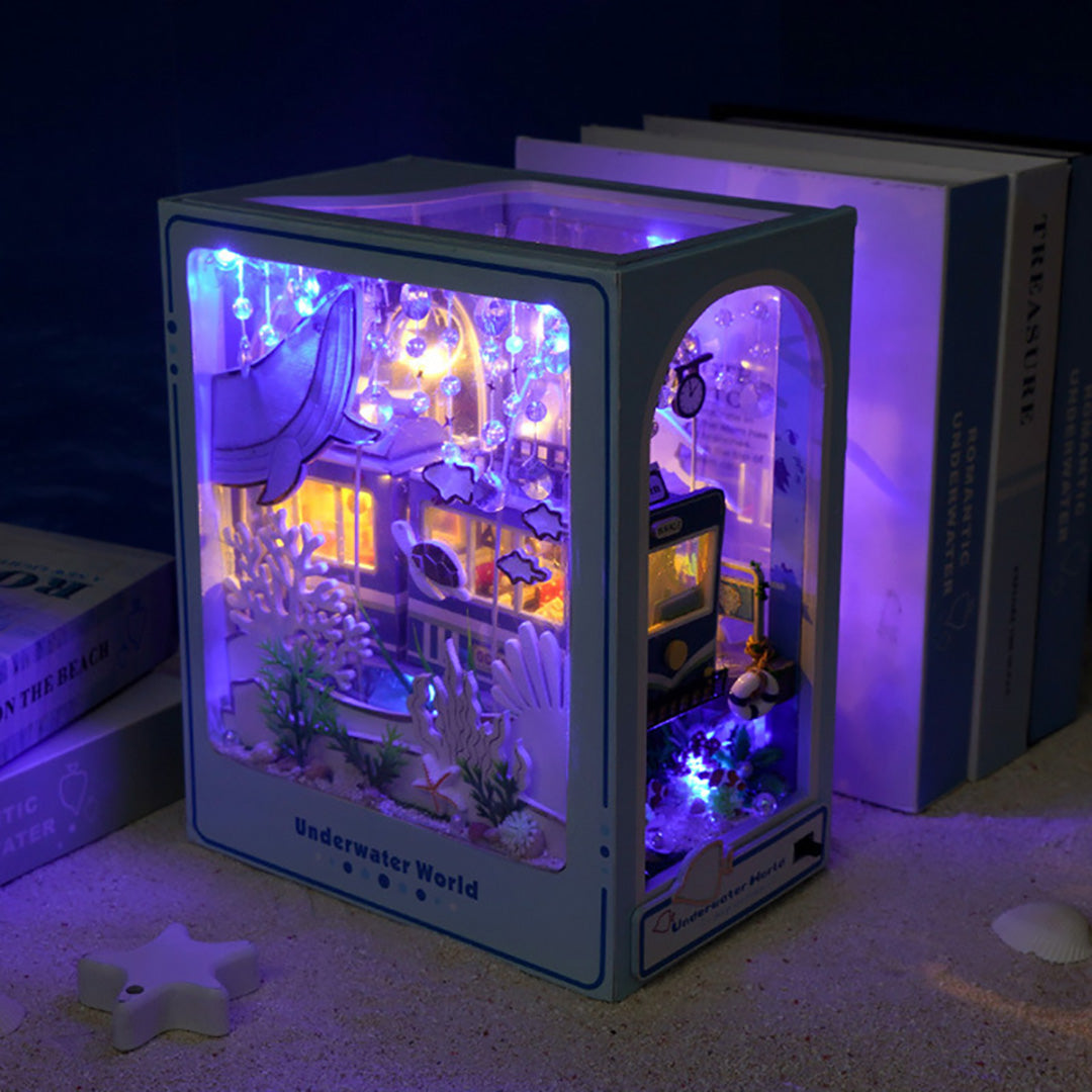 Underwater World DIY Crafts Book Nook Kit