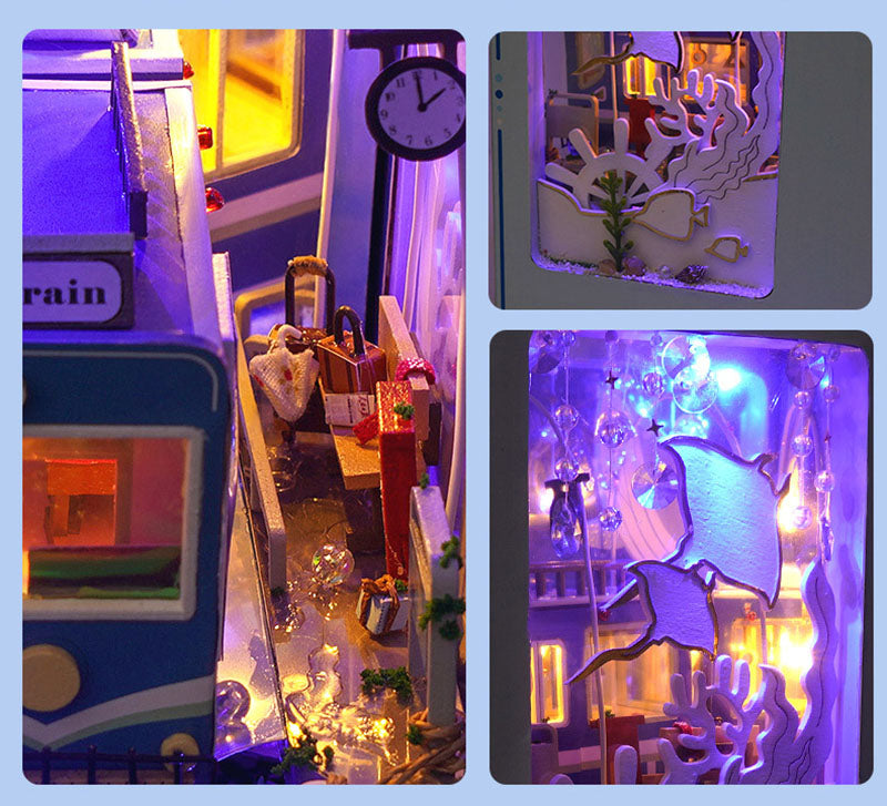 Underwater World DIY Crafts Book Nook Kit