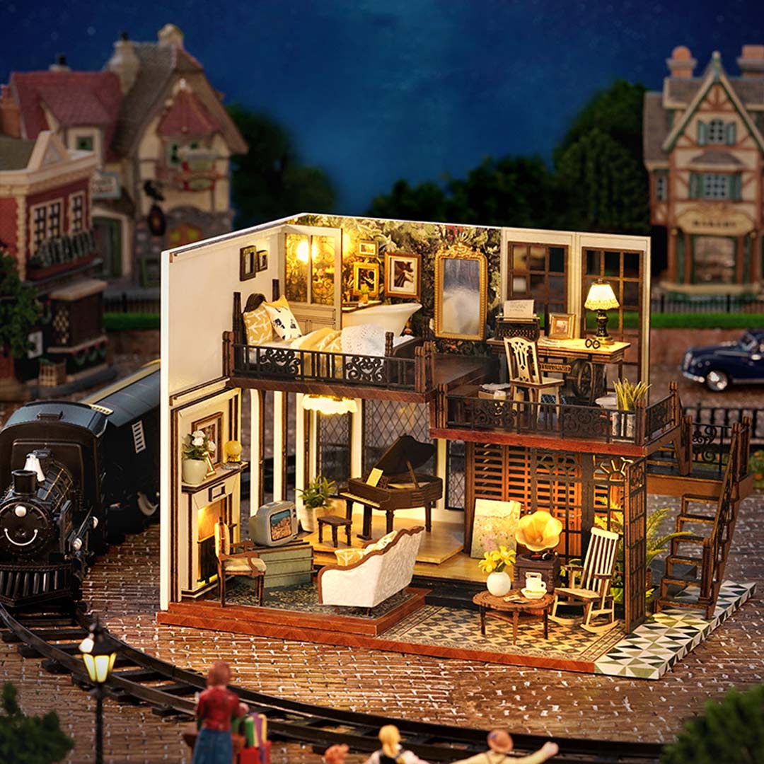 Time Imprint DIY Dollhouse Miniature Kit