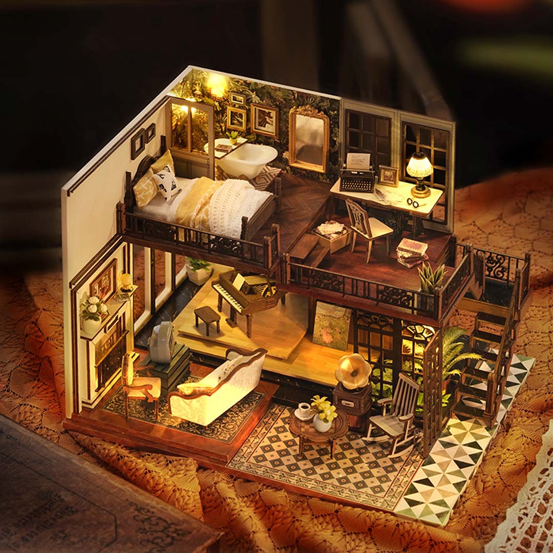 Time Imprint DIY Dollhouse Miniature Kit