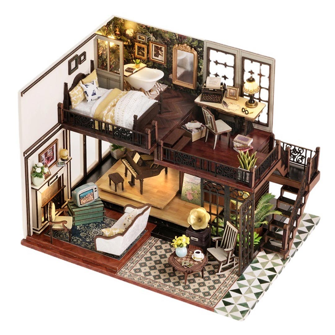 Time Imprint DIY Dollhouse Miniature Kit