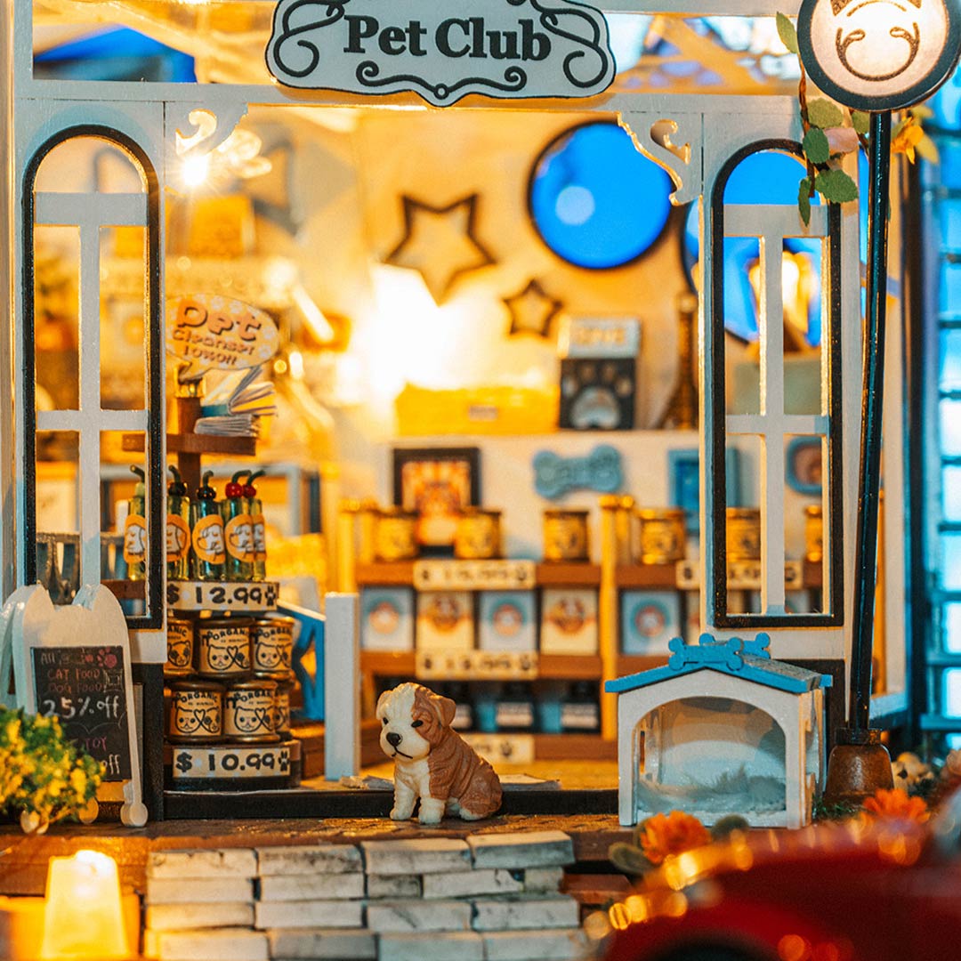 Pet Club DIY Miniature Dollhouse