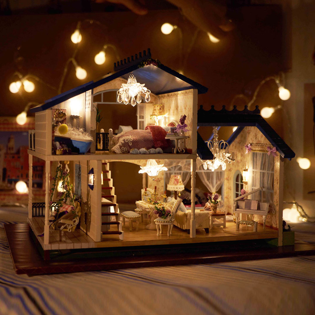 Paris Coffee & Cake Shop DIY Miniature Dollhouse