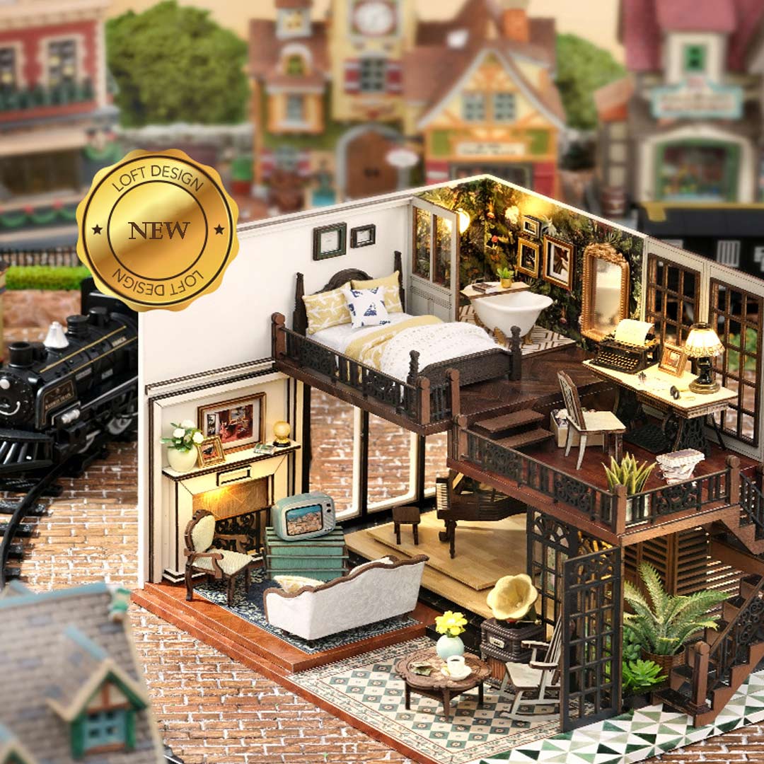 Time Imprint DIY Dollhouse Miniature Kit