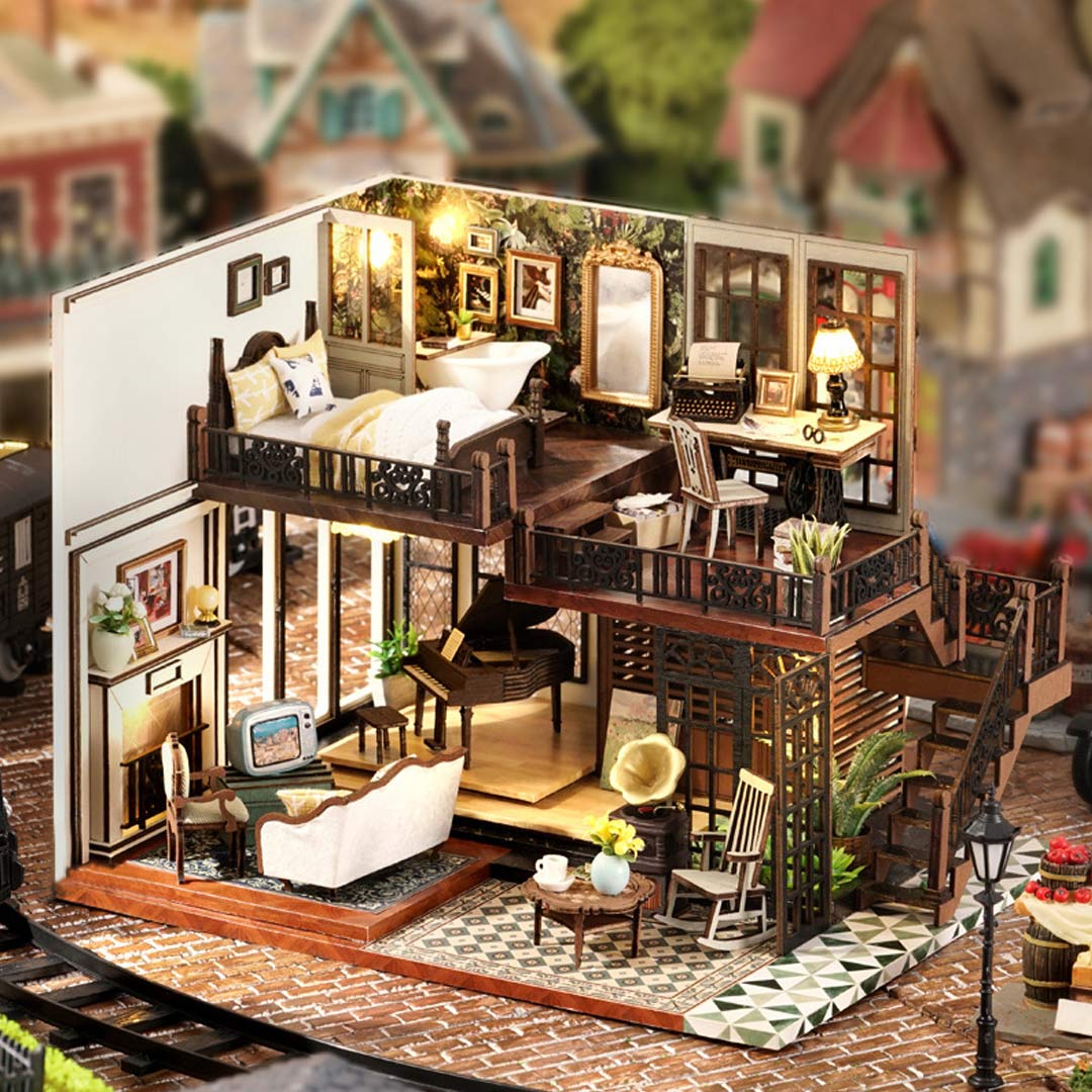 Time Imprint DIY Dollhouse Miniature Kit