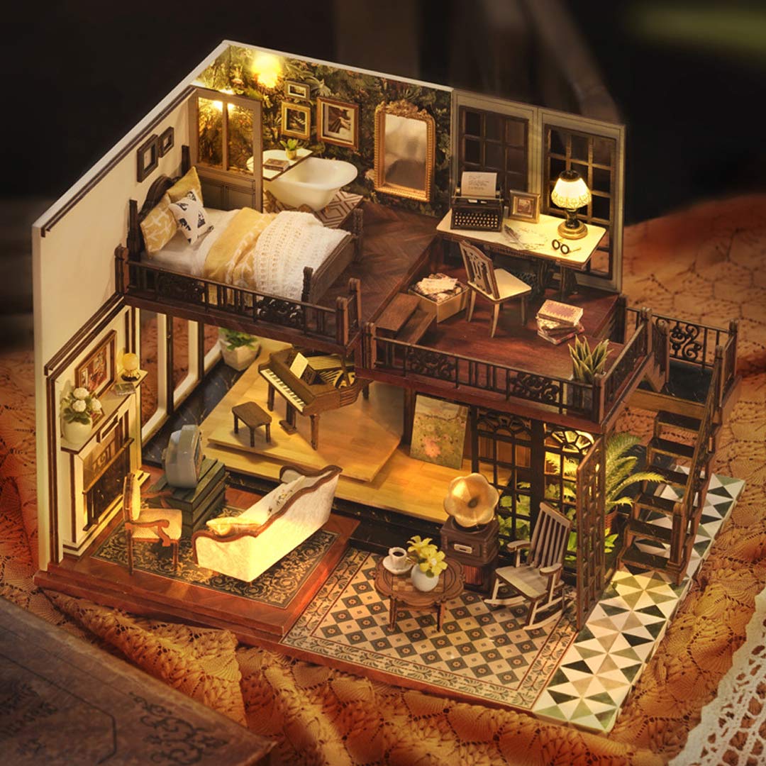 Time Imprint DIY Dollhouse Miniature Kit