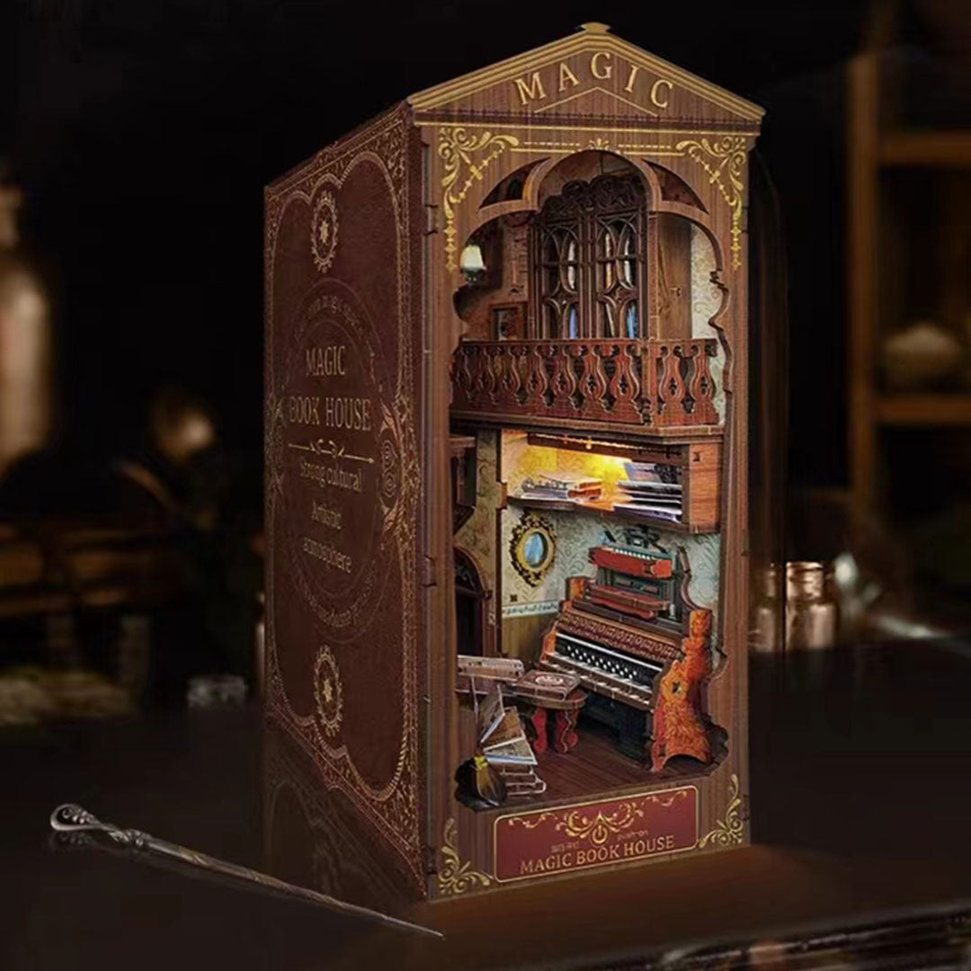 Magic Book House 3D Book Nook Kit