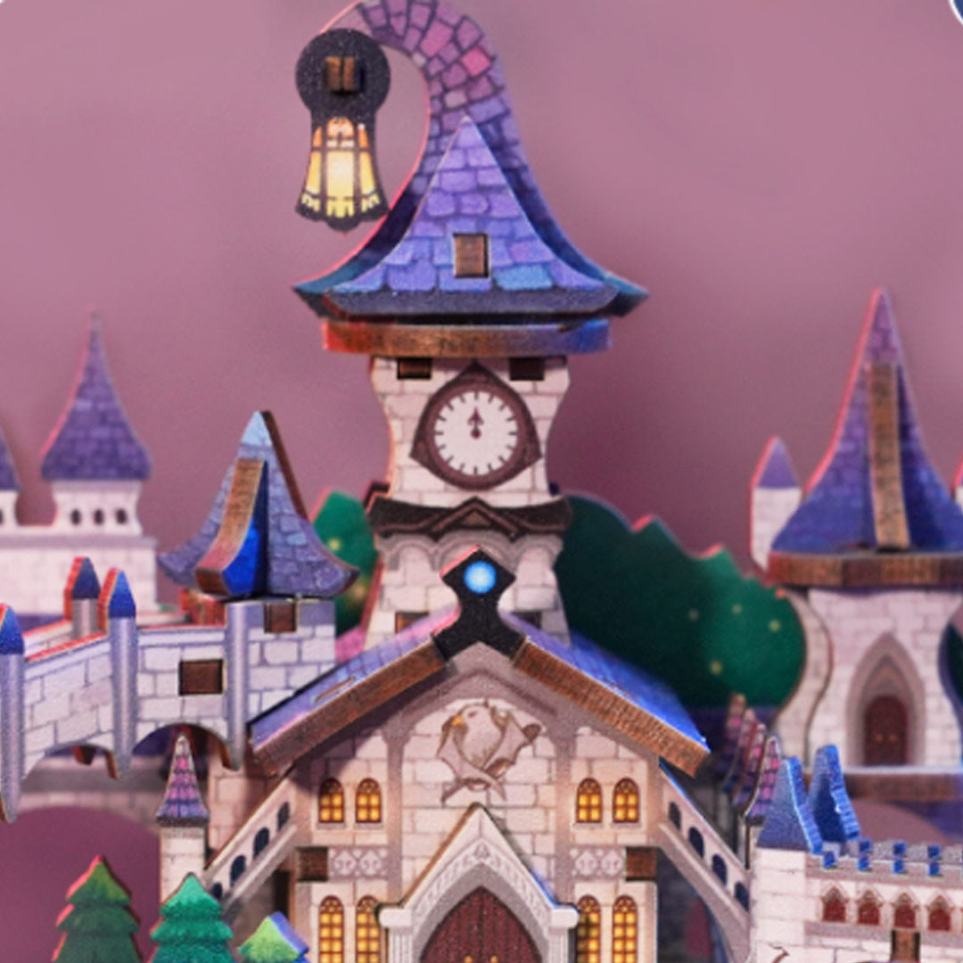 Magic Castle DIY Miniature House  Music Box