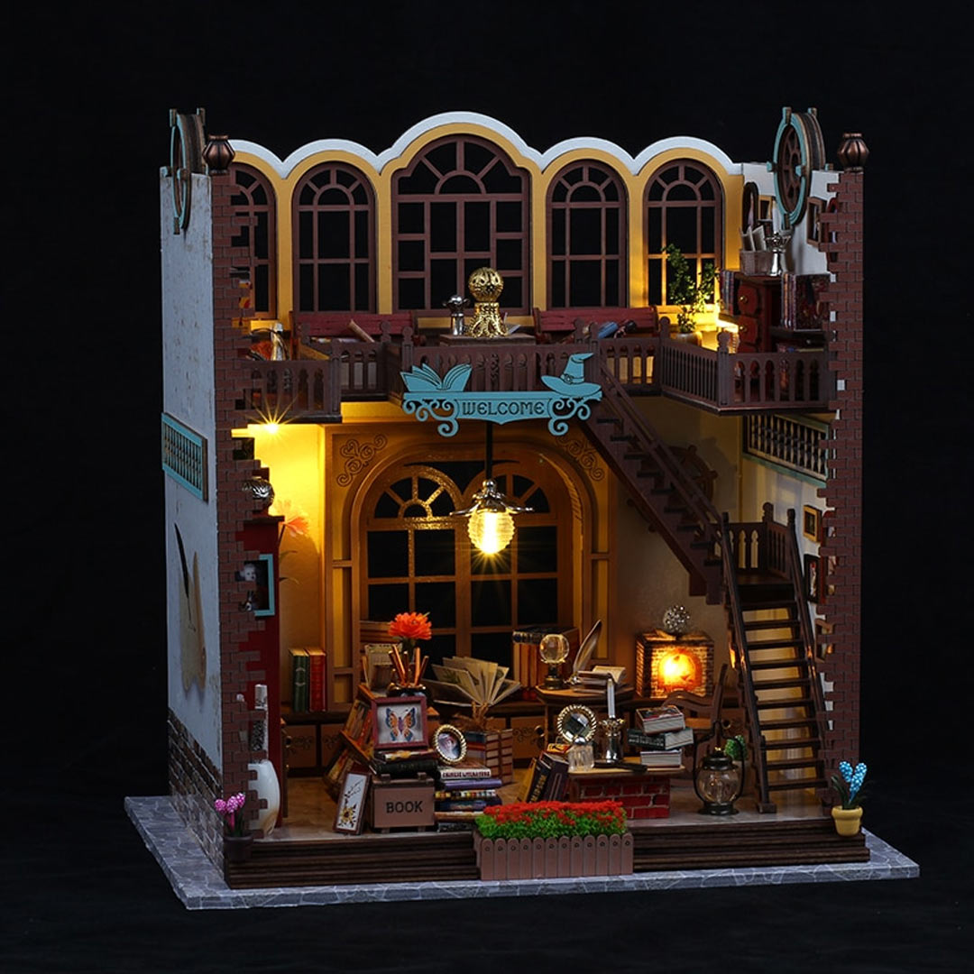 Magic Book House Miniature House DIY Kit