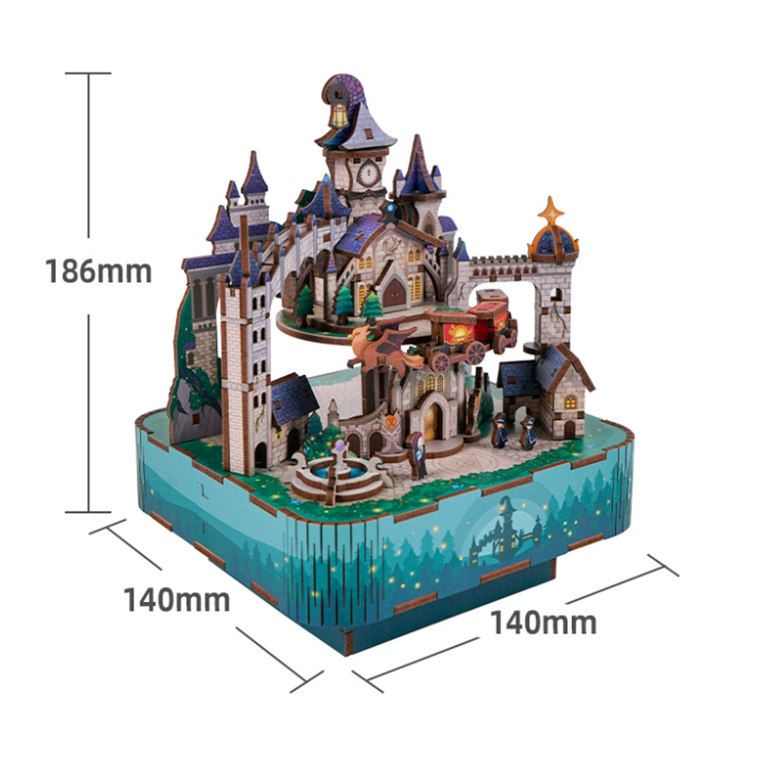 Magic Castle DIY Miniature House  Music Box