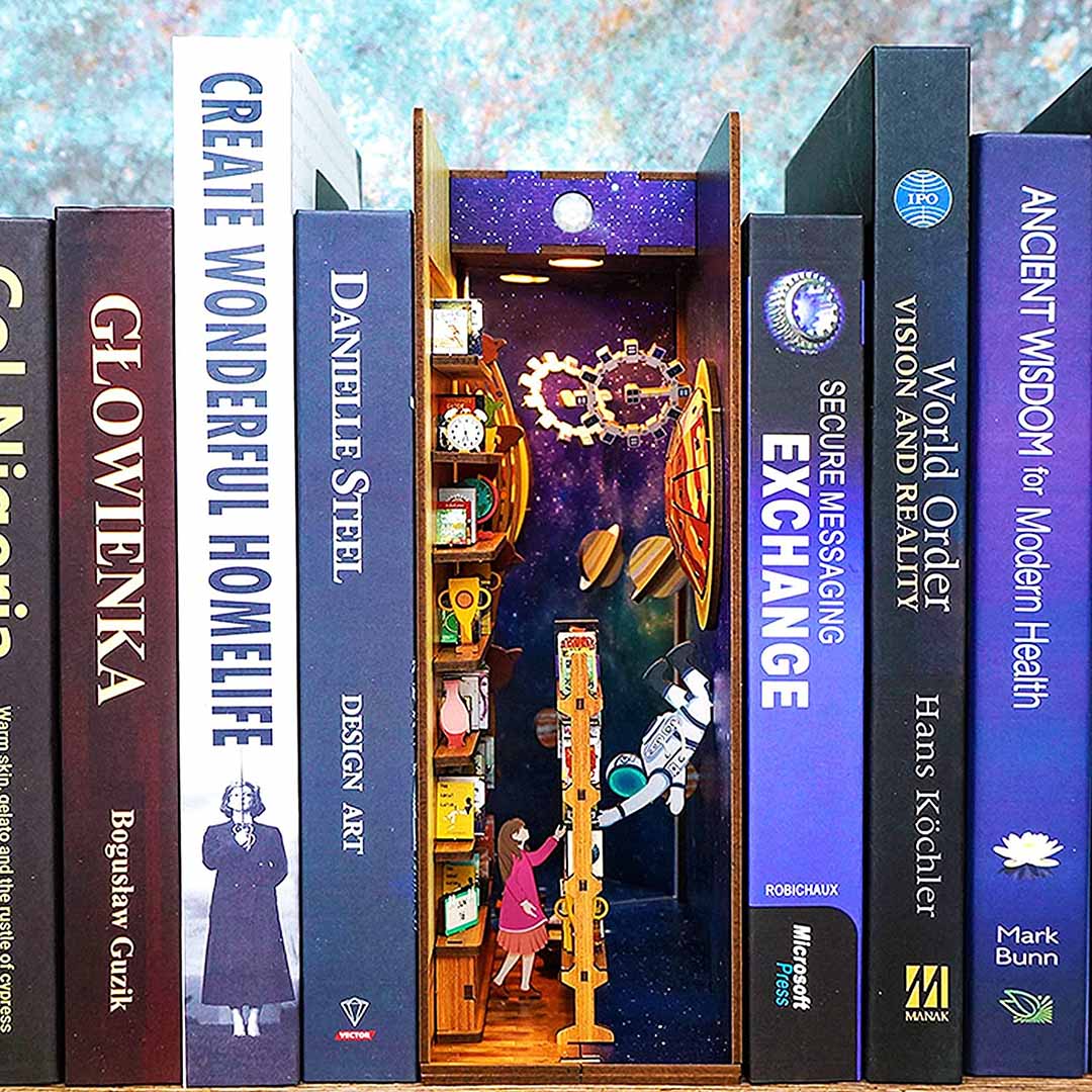 Magic Book House 3D Book Nook Kit – Fifijoy