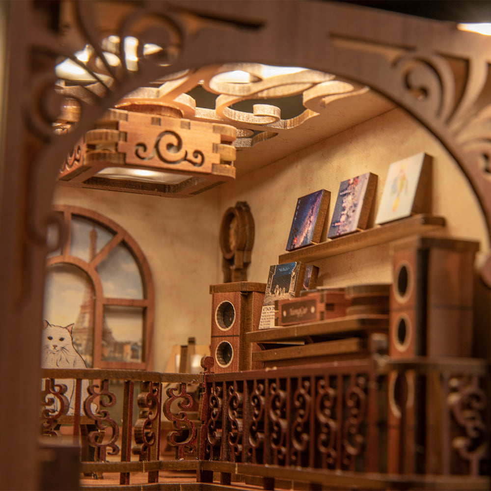 The Secret Rhythm Booknook Bookshelf Insert