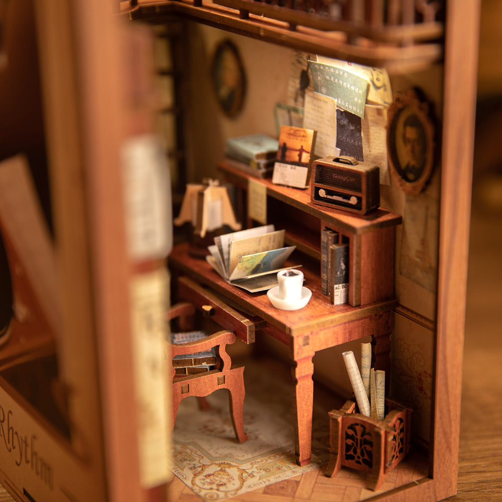 The Secret Rhythm Booknook Bookshelf Insert