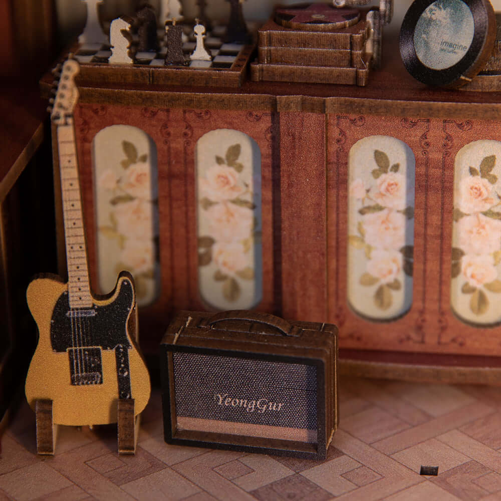The Secret Rhythm Booknook Bookshelf Insert
