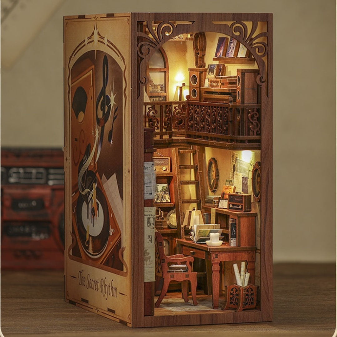 The Secret Rhythm Booknook Bookshelf Insert