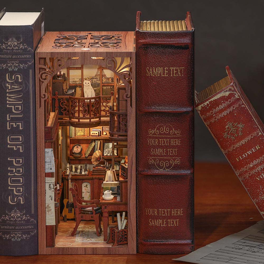 The Secret Rhythm Booknook Bookshelf Insert