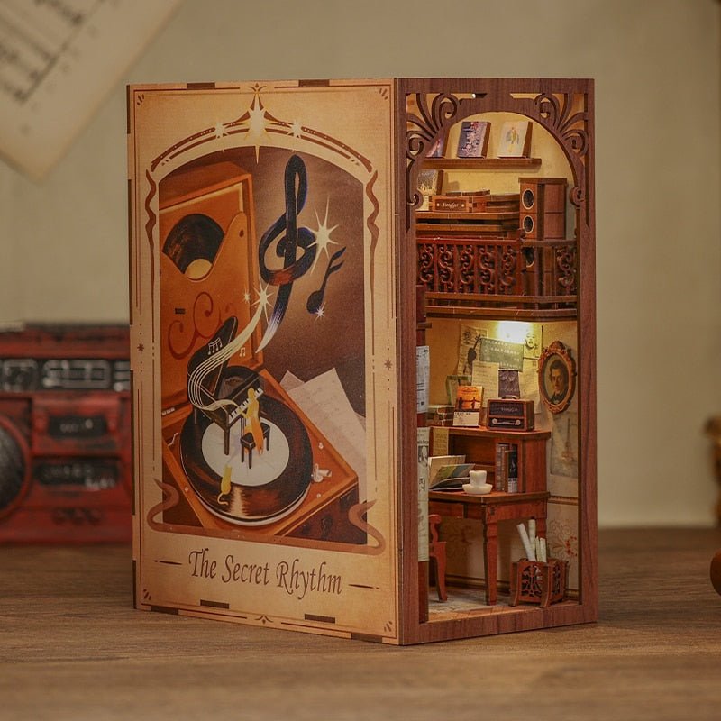 The Secret Rhythm Booknook Bookshelf Insert