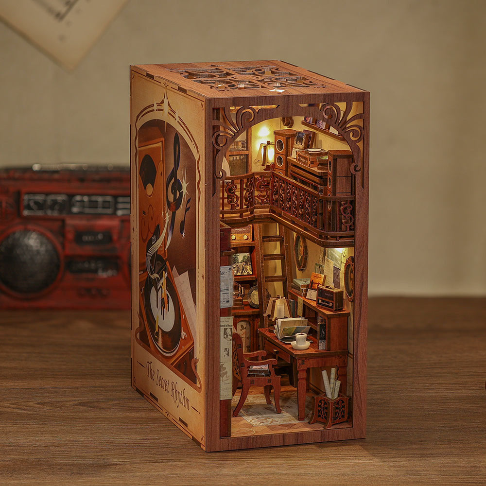 The Secret Rhythm Booknook Bookshelf Insert