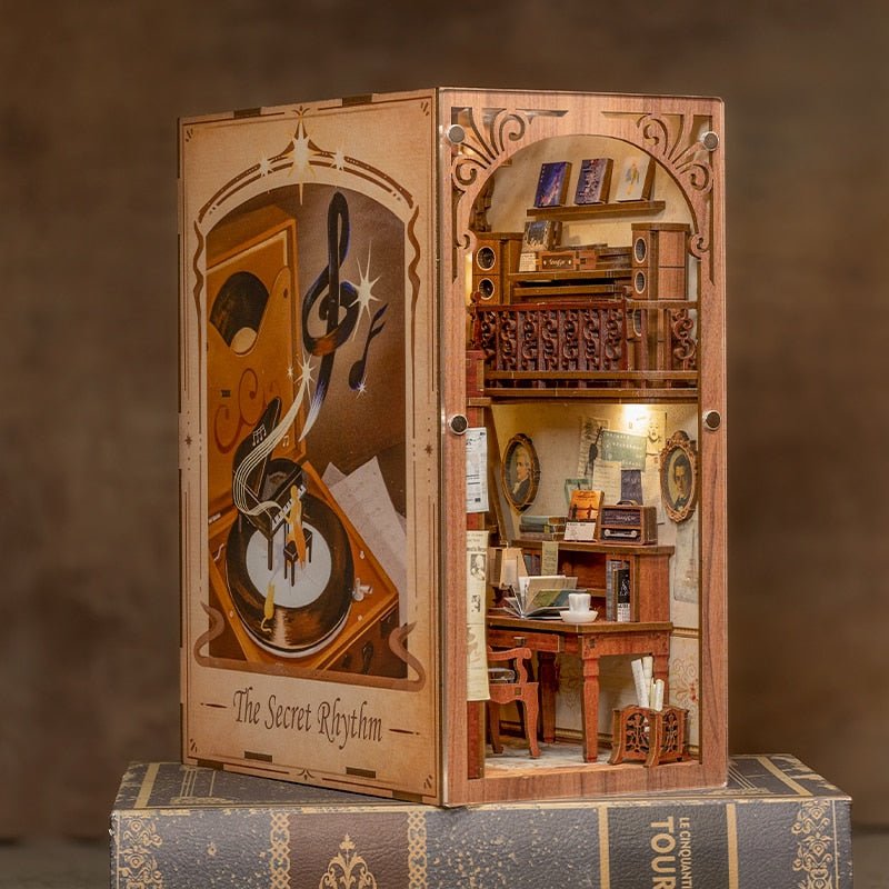 The Secret Rhythm Booknook Bookshelf Insert