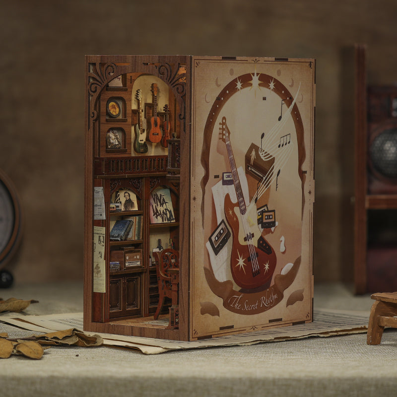 The Secret Rhythm Booknook Bookshelf Insert