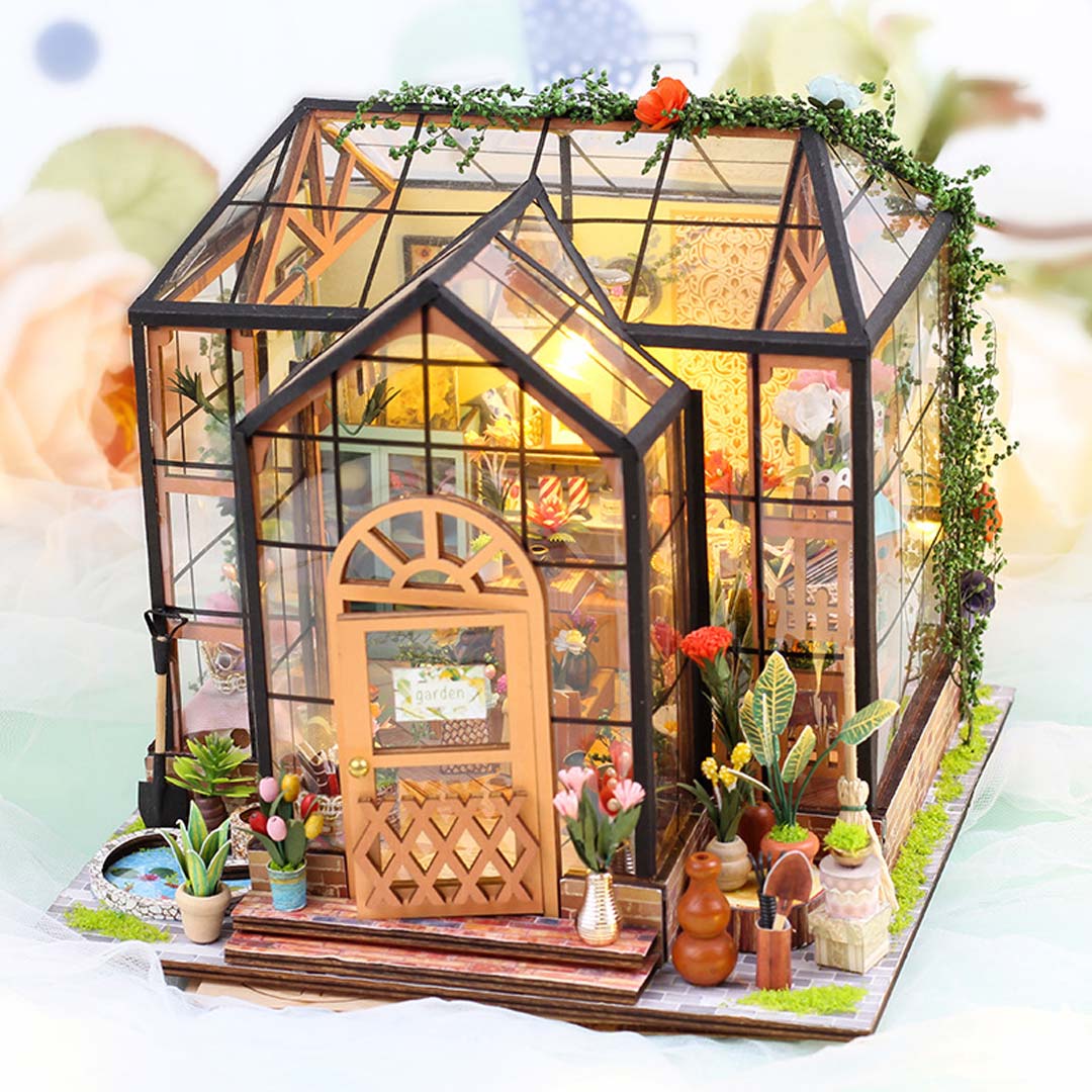 Diy miniature house hotsell cathy's flower house