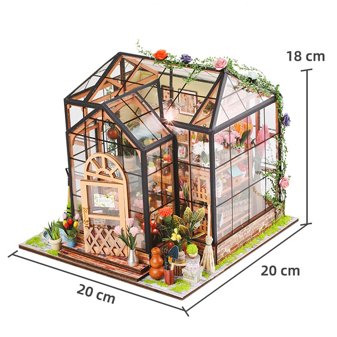 Jenny's Greenhouse DIY Miniature House Kit